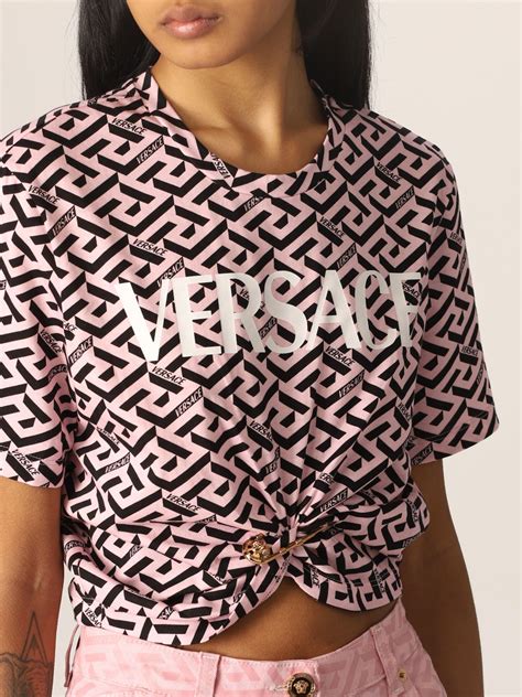 versace rosa mujer|Versace clothing website.